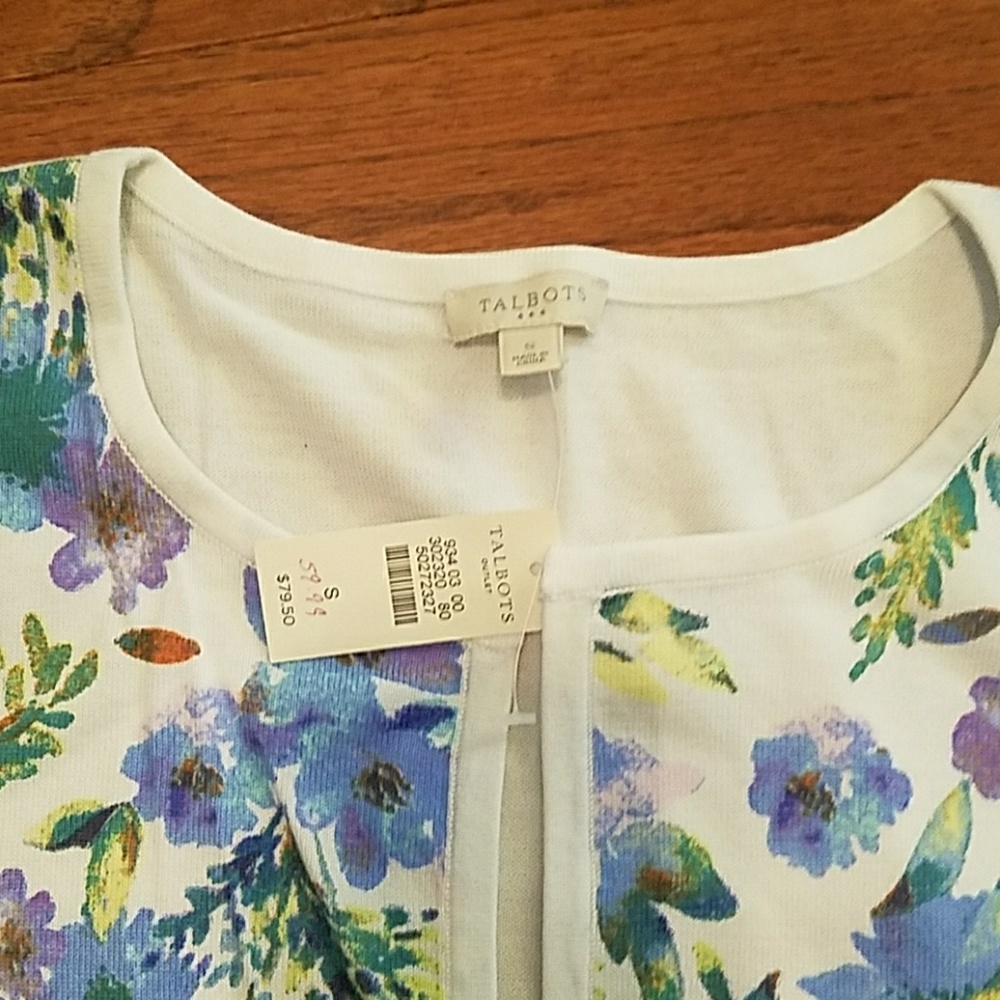 Talbots Lightweight Cardigan Sweater - Picture 5 of 6